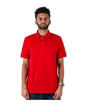 Cotton Pole 240 GSM Red